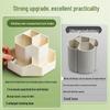Nine-Grid Rotating Pen Holder, Upgraded Large Capacity, High-End Desktop Organizer, Multifunctional Luxury Storage Box