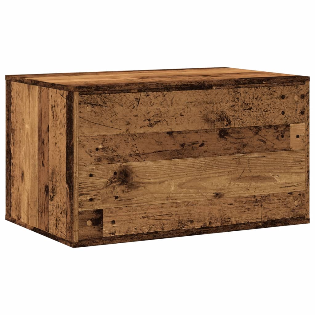 Vidaxl Litter Box Cabinet, Old Wood, 80X50X45 Cm
