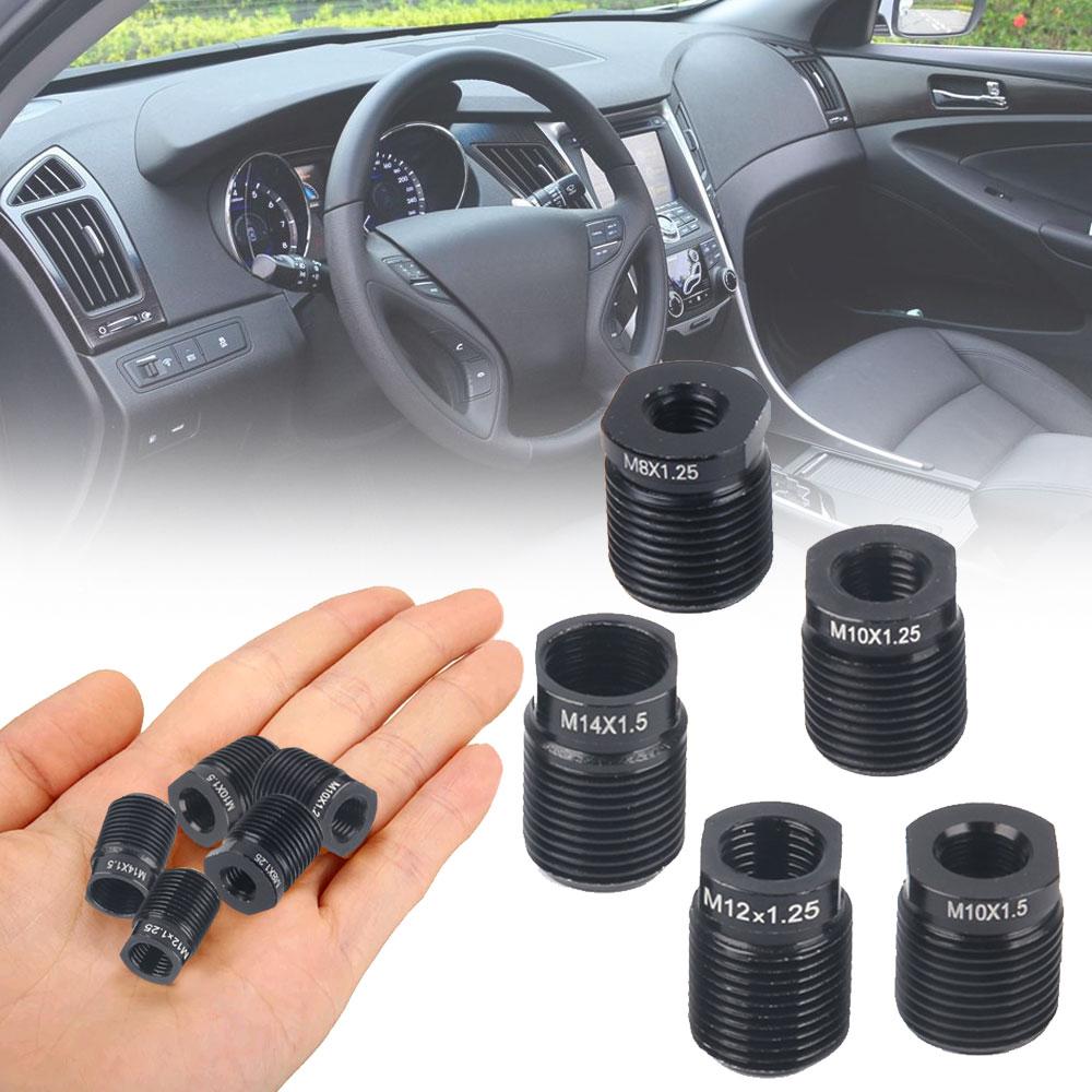 1Pc Car Gear Shift Knob Adapter Inside Thread M8*1.25/M10*1.25/M10*1.5/M12*1.25/M14*1.5 Universal Car Interior Accessories