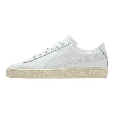 Basket Classic 75Y Prm Leather Low-Top Sneakers Unisex Sneakers White 394291-02