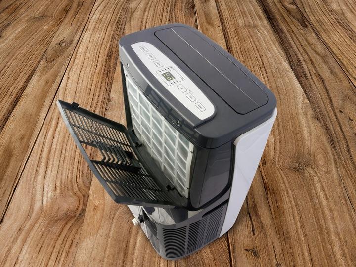 Designerski Klimatyzator Przenośny Różowy 3,5Kw 12000 Btu Wifi Aplikacja