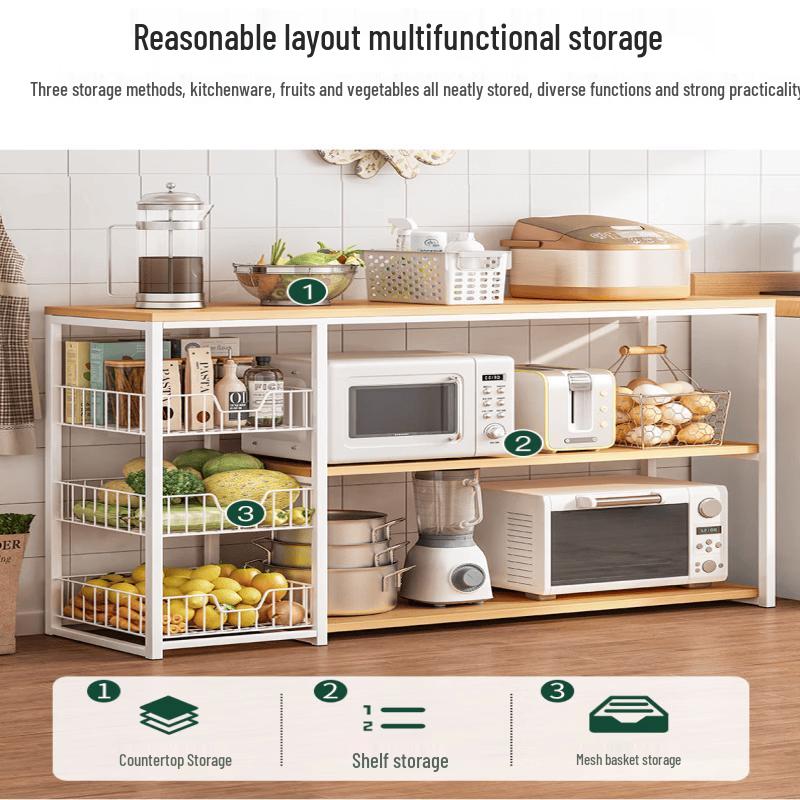 HUALEAI Multi-layer Kitchen Storage Rack