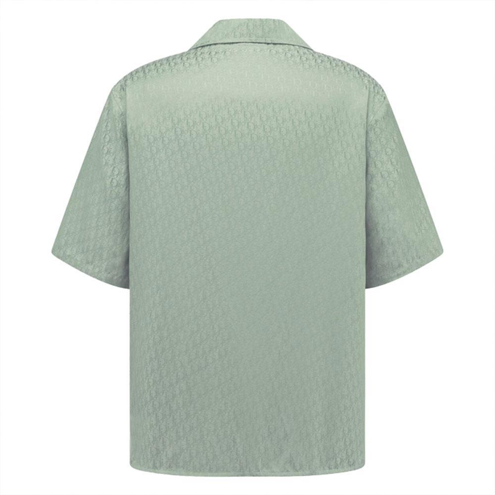 Dior Homme All Over Logo Patterned Short Sleeved Shirt 483C568A5231-C646