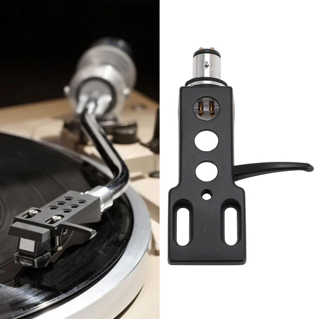 Phono Head  with Wires Aluminum Alloy   Turntable Head   for Replacement