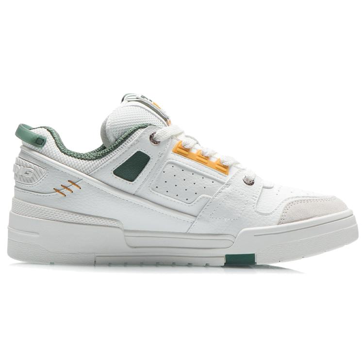 New LiNing Journey Durable Breathable Low Top Skateboard Shoes Ecru AGCR297-5