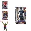 Thor Spiderthanos Captain Hulk Venom Ronin Groot Actionfiguren