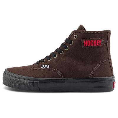 X Hockey Authentic High 'Dark Brown' Vans VN000CBQ7W1