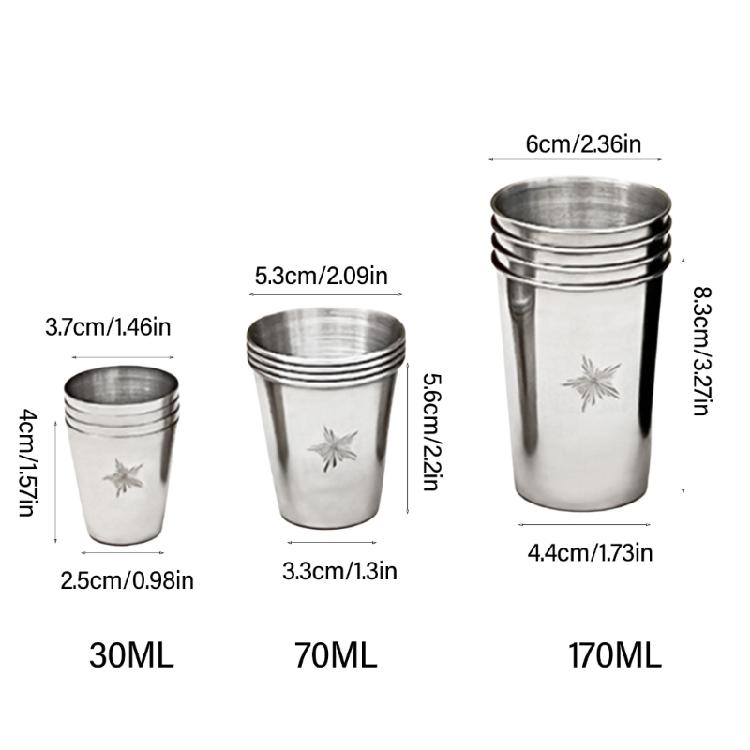 Outdoor Practical Travel Cups Set Colorful Coffee Cup Outdoor Tumblers Cup for Travel and Event