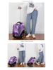 Vistar Climbing-Stairs Water-Resistant Trolley Backpack with Large Wheels & Capacity for Students