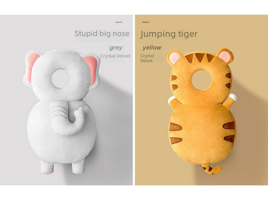 Bebek Düşme Önleyici Baş Koruma Yastığı - Yürümeyi Öğrenen Küçük Çocuklar İçin Nefes Alabilir Kelebek Tasarımı