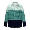 Herren Sommer Neue Lose Druck Langarm Hemd Strickjacke Strand Hemd