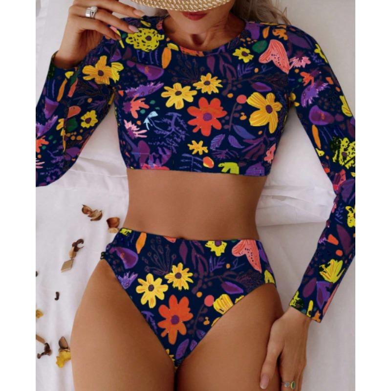 Women S Split Swimsuit Sleeveless Sun Protection Bikini Sexy Swimwear