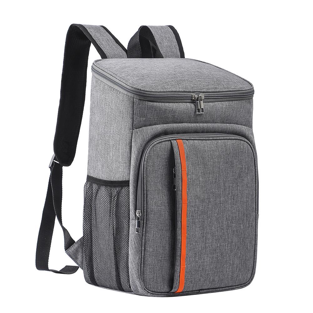 Insulated Double-Shoulder Leak-Proof Cooler Backpack for Outdoor Picnics