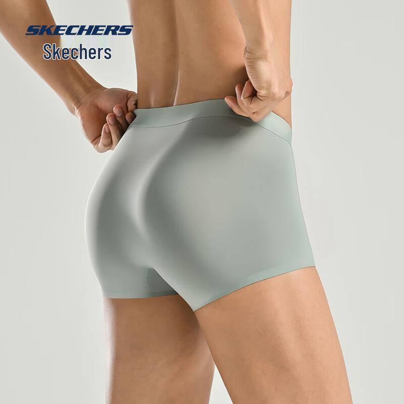 Skechers Мужские антибактериальные дышащие трусы-боксеры 7A XL