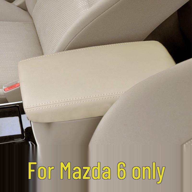 Mazda 6 Center Console Armrest Leather Cover, Fits 2004-2015 Models
