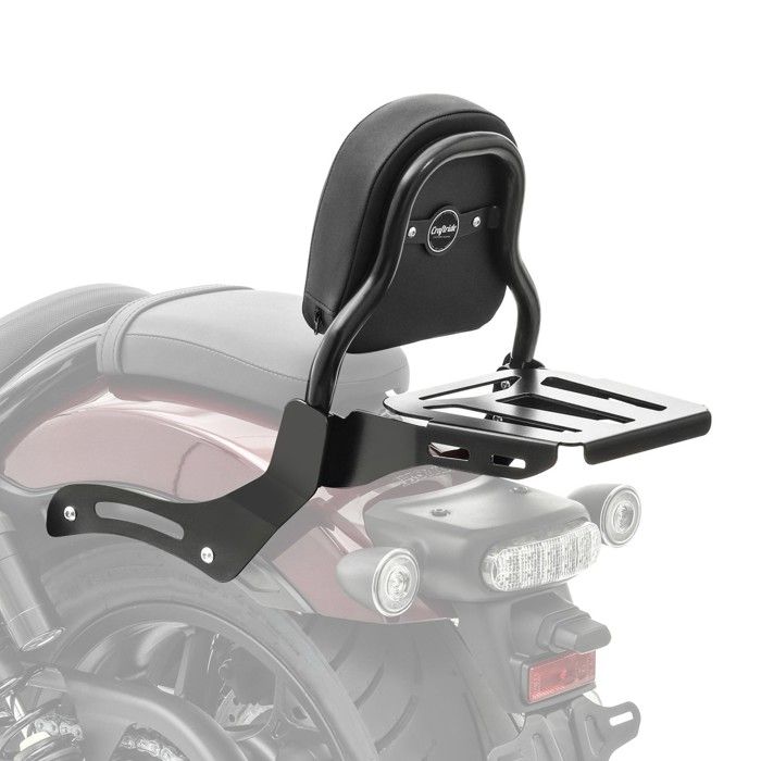 Sissy Bar XS3 pour Honda Rebel 1100 21-25 porte bagages noir