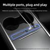 Suitable For Tesla Model 3/y Central Control Multi-port Expansion Dock Usb Hub Pd Fast Charging