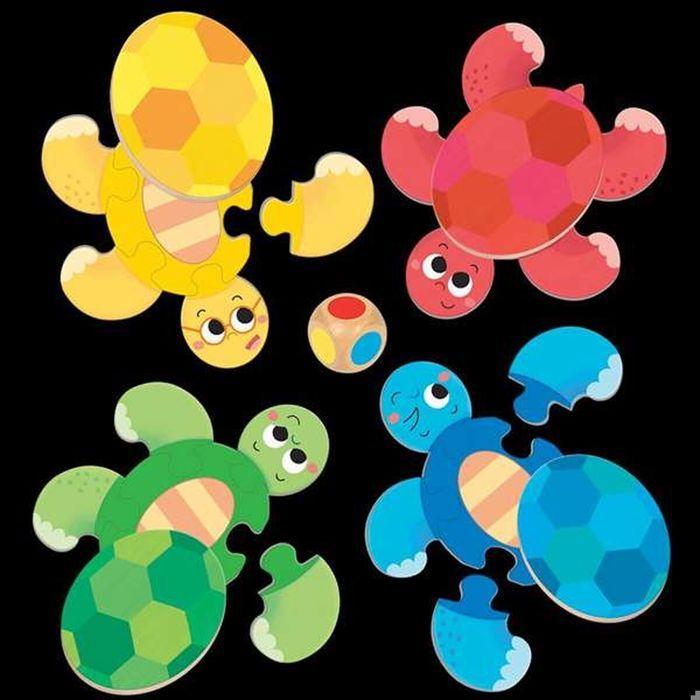 Jouet éducatif Diset Goula Color Turtles - Jeu de société pour enfants dès 2 ans