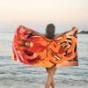 1pc NARUTO (3) Beach Towel, Beach and Seaside Swimming Pool Equipment, Fashion Pattern, Rectangular, Travel Essentials