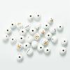Snowman Wooden Beads Christmas Theme Colorful Wooden Beads Wooden Beads String DIY Accessories