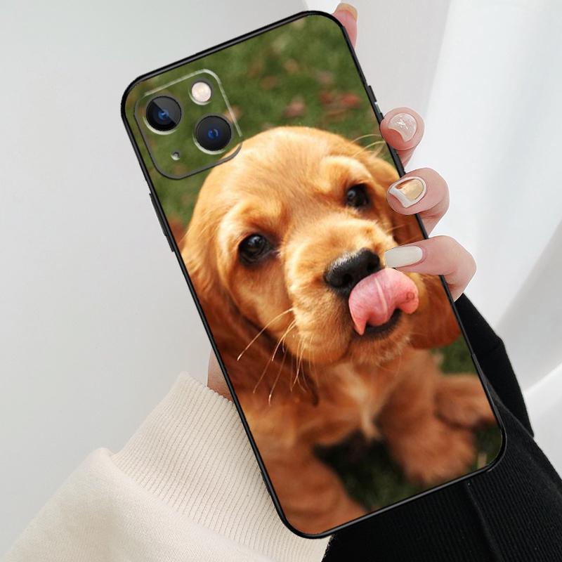 Cavalier King Charles Spaniel Dog Phone Case For iPhone 17 Pro Max 15 14 13 11 12 16 Pro Max mini 15 16 Plus 16e 17 Air Cover