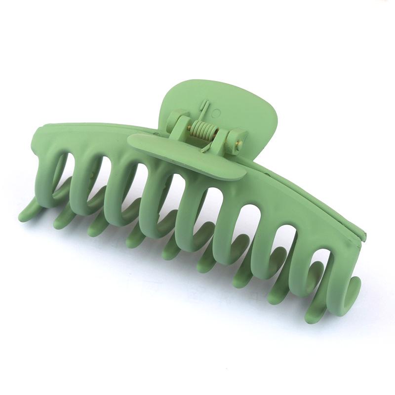 Frosted Large Acetate Hair Claw Clip - Back of Head Hair Grab Accessory