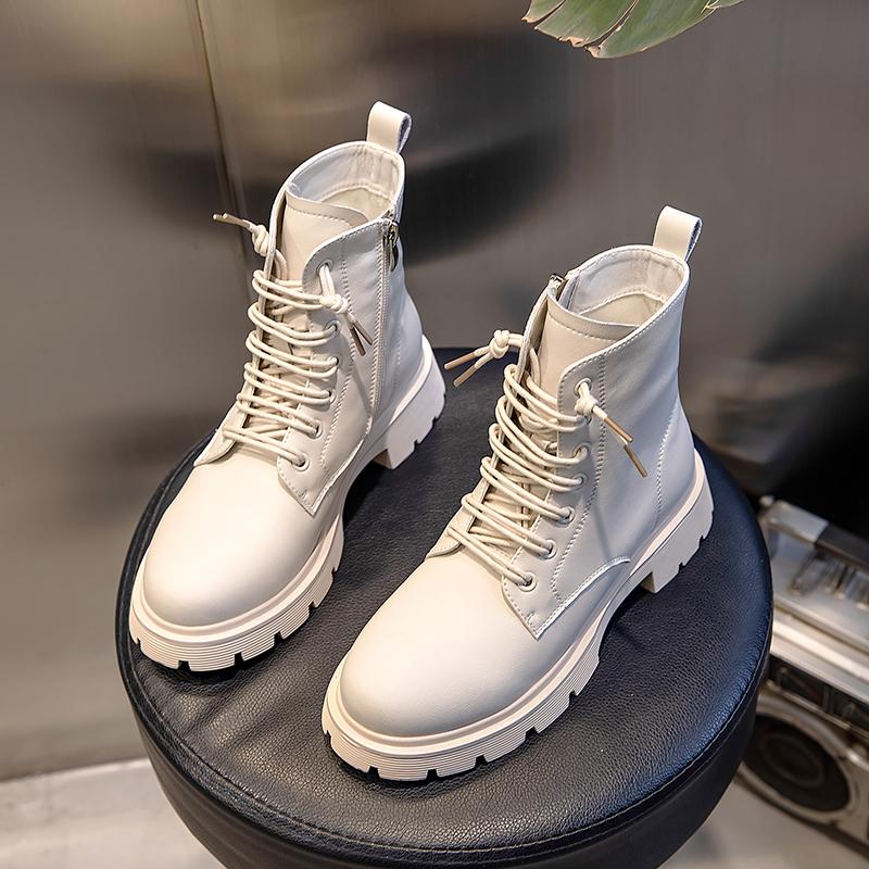 

Женские элегантные ботильоны на меху, женская обувь, женские туфли на платформе, каблуке, ботинки 40 бежевый