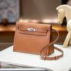 Bag dancing foreskin leather steel hardware single shoulder crossbody women's bag