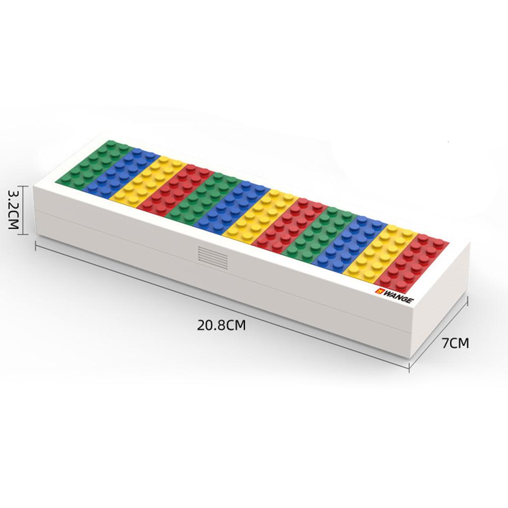 Building Blocks Pencil Case Kids Unique Stationery Set