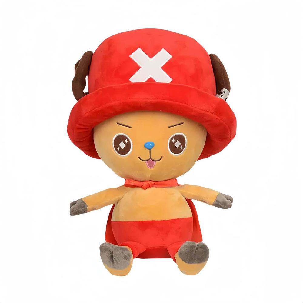 14-30Cm5.5-11.8In Genuine One Piece Stuffed Plush Toy Kawaii Plush Keychain Toy Tony Chopper Soft Stuffed Plush Doll Keychain