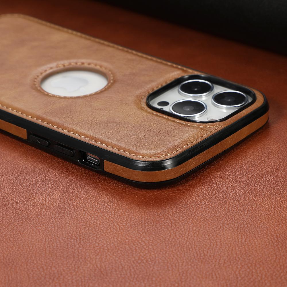 Luxury Business PU Leather Phone Case For iPhone 14 Plus 13 12 11 Pro Max XR X XS Max 8 7 Plus Ultra Thin Shockproof Back Cover