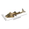 Shark Ray Miniatures Brass Table Pet Decor Multifunctional Sea Animal Sculpture Statue Mini Figurine