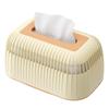 Nordic Striped Tissue Box Holder High Quality Toilet Paper Box Table Napkin Holder Car Tissue Paper Dispenser Home Decoration