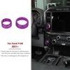 Four Wheel Drive 4WD / Trailer Switch Knob Trim Ring For Ford F150 + Purple