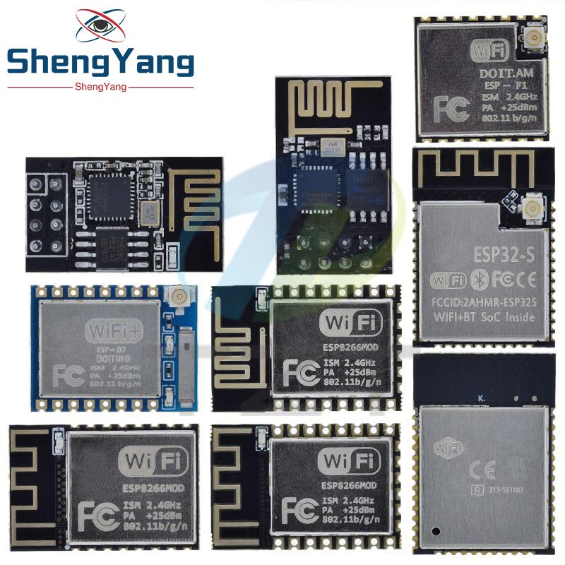 ESP8266 ESP-01 ESP-01S ESP-07 ESP-12E ESP-12F ESP-32 ESP-32S ESP32 Module Transceiver 2.4G For Arduino