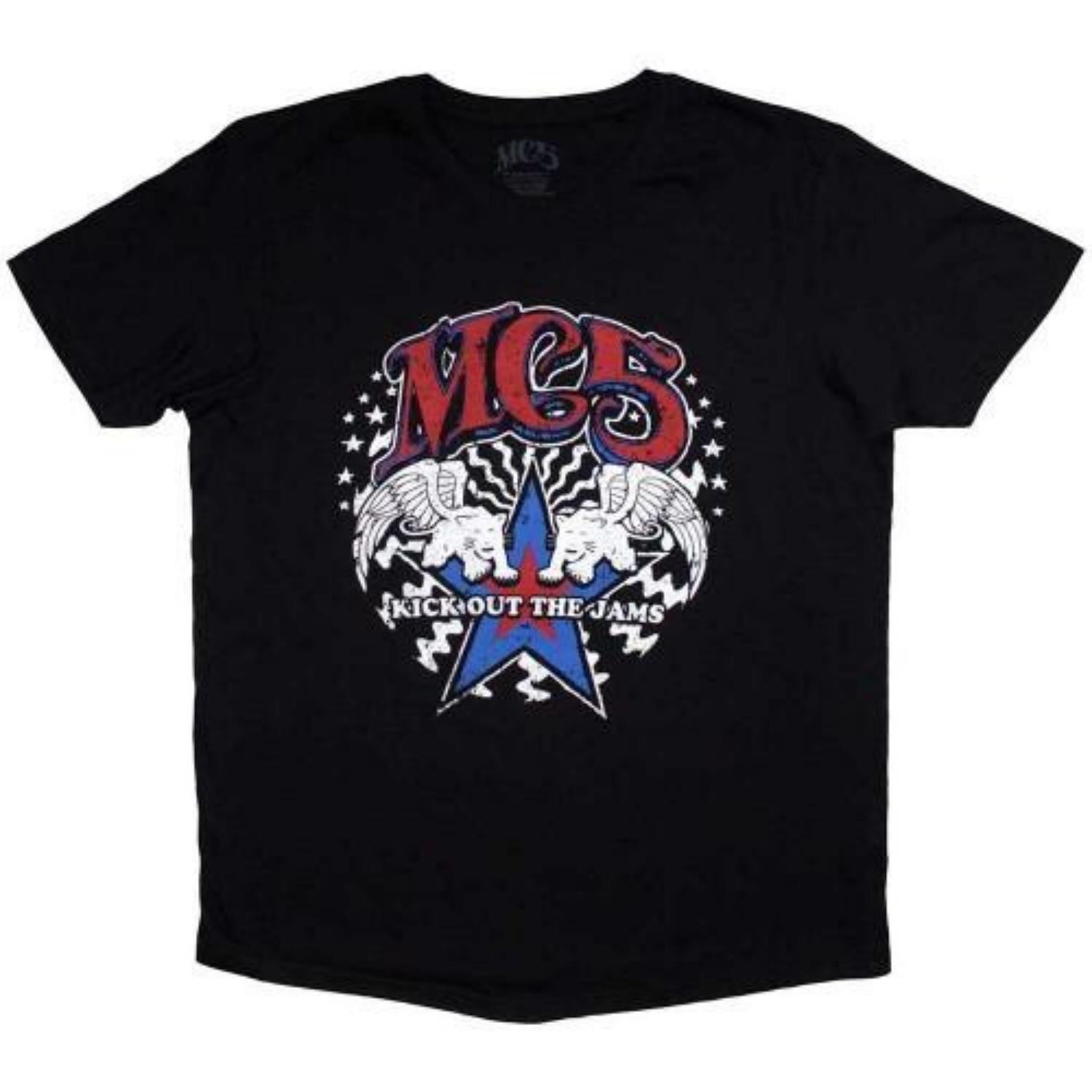 

MC5 Unisex Adult Star T-Shirt S чёрный