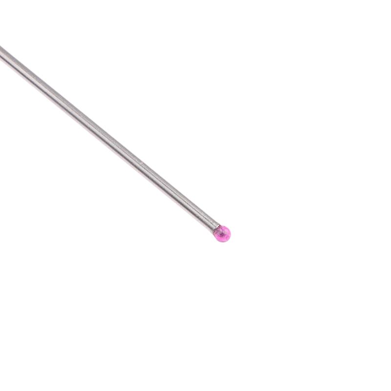2Mm Ruby Tungsten Steel Head Od 10Mm 20Mm Measure Length M2.5 Thread Micrometer Height Lever Dial Test Gauge Tip Indicator Probe