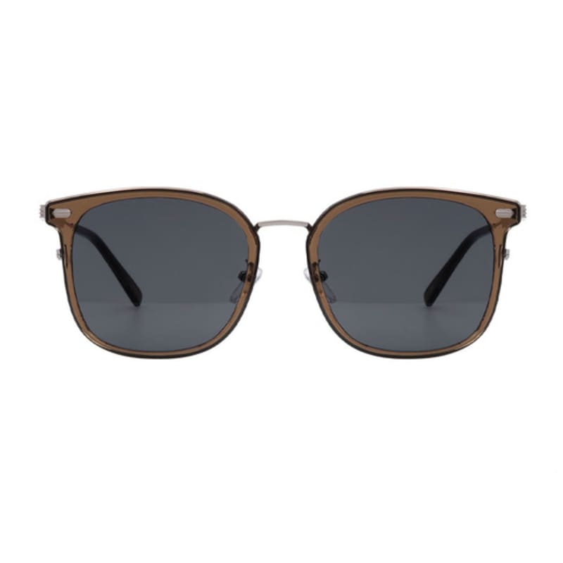 oart Jerome BROWN BLACK Oversized Sunglasses