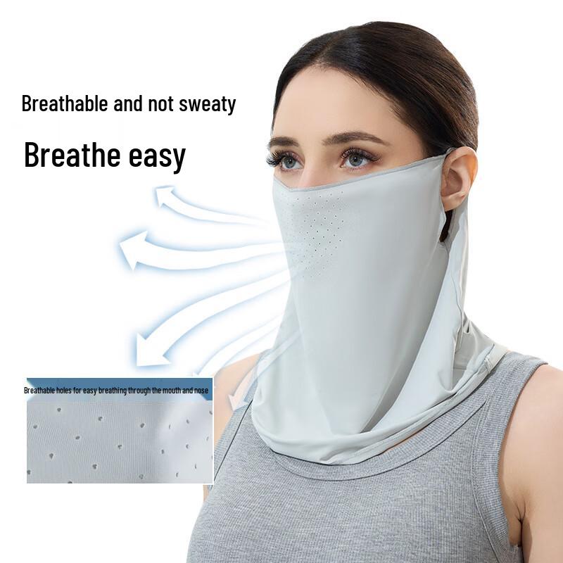 WEZHO Ice Silk Outdoor Cycling Face Mask