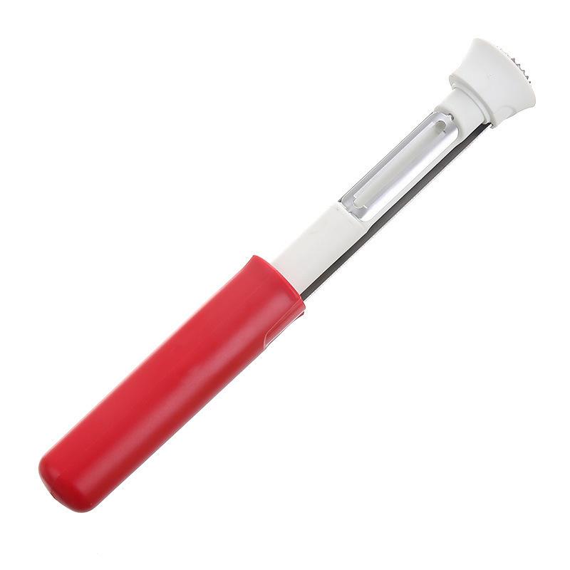 2 In 1 Retractable Stainless Steel Fruit Corer, Apple Corer, Pear Corer, Retractable Fruit Peeler