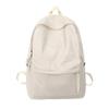 College student backpack waterproof leather casual large-capacity backpack high school student computer bag