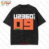 U2 360 2009 Tour Concert Rock Band Artist Music Vintage Oversized T-Shirt LA0G