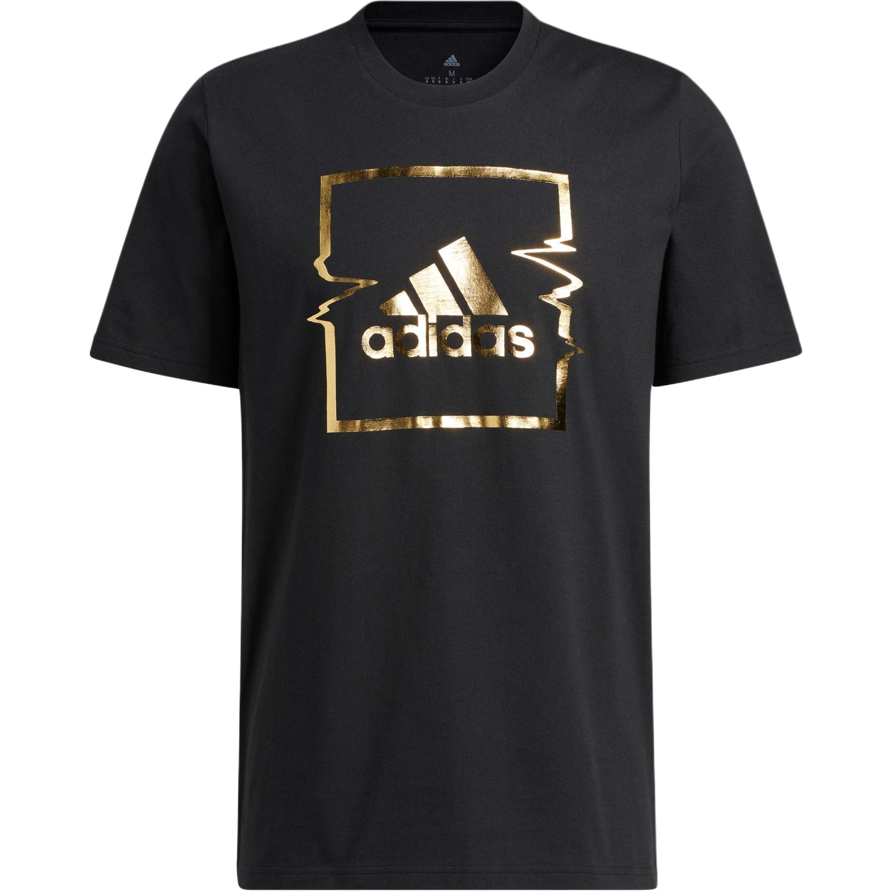 

Adidas T Shirts Men s Black Crew Neck Moderate Straight Fit HK6749 180/100A/L