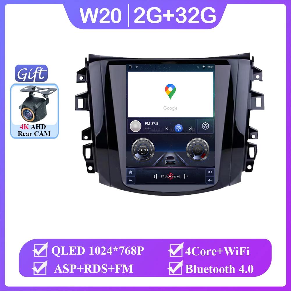 

9,7-дюймовый Android 14 для Nissan Navara Terra Frontier NP300 2018-2020 Tesla Style Screen Carplay Multimedia Auto Radio Stereo