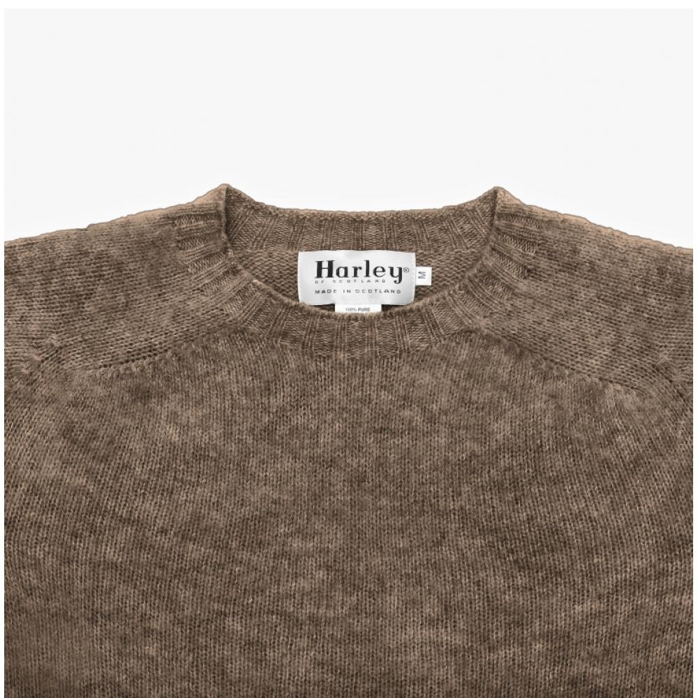 Halliove Scotland M3834 7 Shaggy Nutmeg Shaggy Dog Nutmeg Whole GarMent Men S Knit