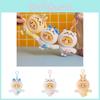 Adorable Cacao Collaboration Plush Bear Keychain Cute Cartoon Plush Toy Gift