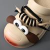 Summer new cute big mouth strap cartoon hole shoes women's bag head breathable soft bottom eva slippers