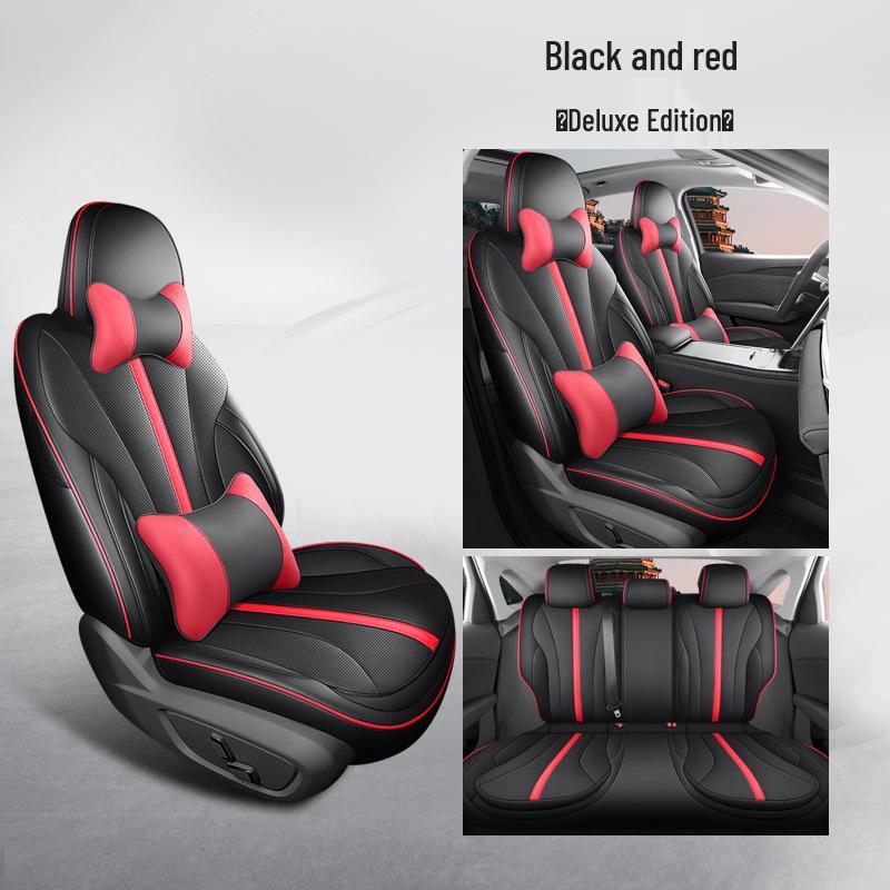 New Model Universal Full-Leather Car Seat Cushion Set for Xingrui L - Fits Five-Seaters, Suitable for All Seasons