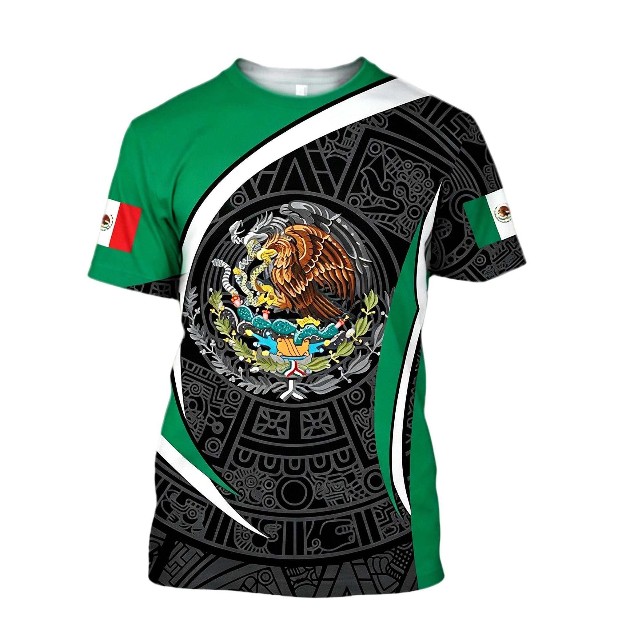 Men s Casual Round Neck Short Sleeve T-Shirt with Letter Print L