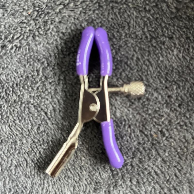 WILDTOY Erwachsenenvergnügen: Erotische Nippelklemmen mit weichen Gummihülsen